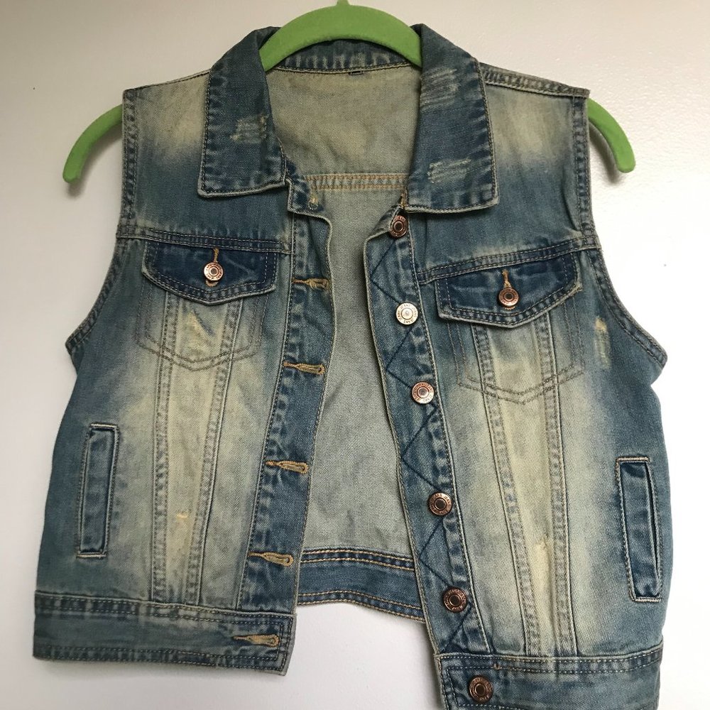 Jean Vest size Small